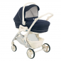 Preview: Cam LUXUS Kombi Kinderwagen ART990/685,Stoffkit Model SPORTWAGEN 3in1 BABYSCHALE